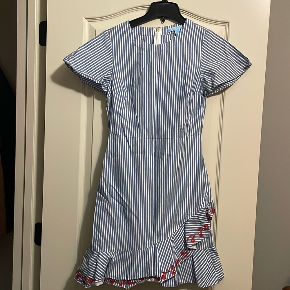 Draper James ruffle dress